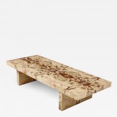 Italian 1970s Marble Rectangular Coffee Table - 2094491