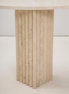 Italian 1970s Travertine Console Table - 3757049