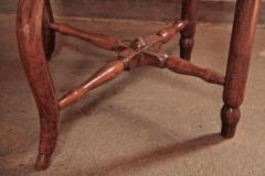 Italian 19th C Farm Style Chairs with Thatched Seats - 502900