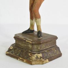Italian 19th Century Carved Wooden Saint Figure - 4111665