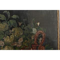 Italian 19th Century Empire Style Oil Painting on Canvas - 4688211