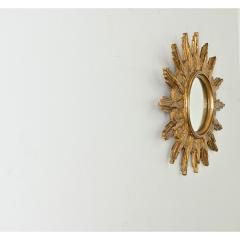 Italian 19th Century Gilt Starburst Mirror - 3807501