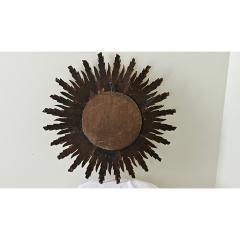 Italian 19th Century Gilt Starburst Mirror - 3807606