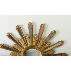 Italian 19th Century Gilt Starburst Mirror - 3974829