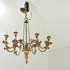 Italian 19th Century Giltwood Chandelier - 3919674