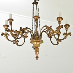 Italian 19th Century Giltwood Chandelier - 3919677