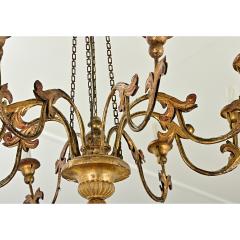 Italian 19th Century Giltwood Chandelier - 3919745