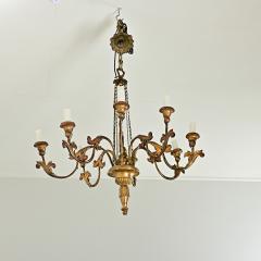 Italian 19th Century Giltwood Chandelier - 3919789