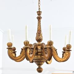 Italian 19th Century Giltwood Chandelier - 4688288