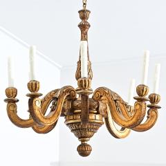 Italian 19th Century Giltwood Chandelier - 4688300