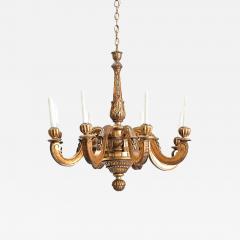 Italian 19th Century Giltwood Chandelier - 4705714