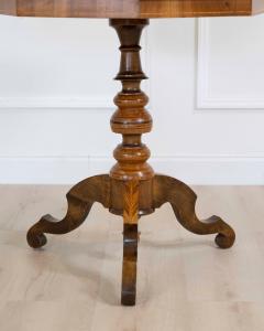 Italian 19th Century Inlaid Walnut Sorrento Table - 4698988