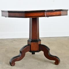 Italian 19th Century Marquetry Inlay Pedestal Table - 4663663