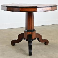 Italian 19th Century Marquetry Inlay Pedestal Table - 4663702