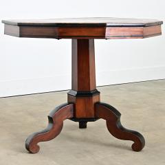 Italian 19th Century Marquetry Inlay Pedestal Table - 4663714