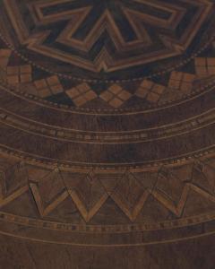 Italian 19th Century Marquetry Octagonal Pedestal Table - 4737243