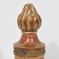 Italian 19th Century Neoclassical Carved Giltwood Finial Ornaments - 4518517