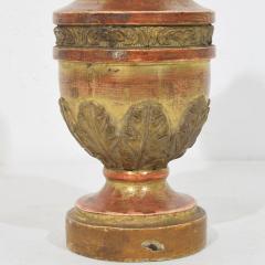 Italian 19th Century Neoclassical Carved Giltwood Finial Ornaments - 4518518