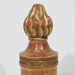 Italian 19th Century Neoclassical Carved Giltwood Finial Ornaments - 4518520