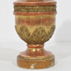 Italian 19th Century Neoclassical Carved Giltwood Finial Ornaments - 4518521