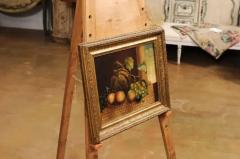 Italian 19th Century Oil on Canvas Still Life Painting Depicting Fruits - 3544922