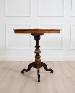 Italian 19th Century Rolo Inlaid Center Table - 4593591