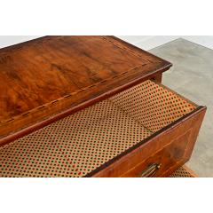 Italian 19th Century Two drawer Inlay Commode - 4542065