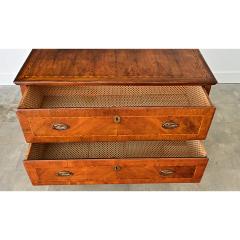 Italian 19th Century Two drawer Inlay Commode - 4542068