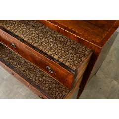 Italian 19th Century Two drawer Inlay Commode - 4542097