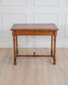 Italian 19th Century Walnut Writing Table - 4599704