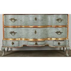 Italian 20th Century Painted Gilt Chest - 3780843