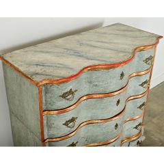 Italian 20th Century Painted Gilt Chest - 3780845