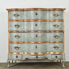 Italian 20th Century Painted Gilt Chest - 3780853