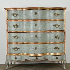 Italian 20th Century Painted Gilt Chest - 3780862