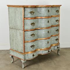 Italian 20th Century Painted Gilt Chest - 3780926