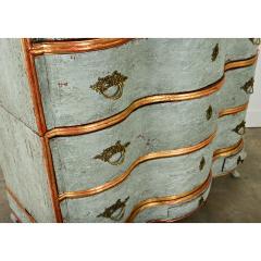 Italian 20th Century Painted Gilt Chest - 3780933