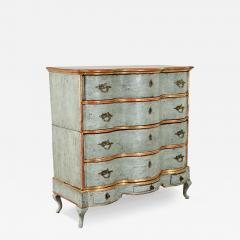 Italian 20th Century Painted Gilt Chest - 3841322