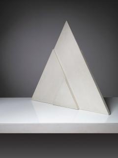 Italian 60s Geometric Wood Sculpture - 4725075