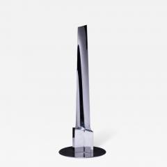 Italian 70s Steel Sculpture - 4801415
