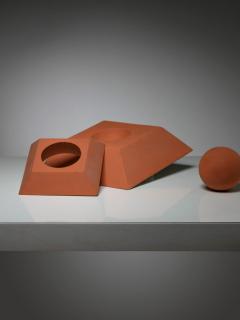 Italian 70s Terracotta Sculpture - 4725263