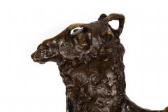 Italian Antique Bronze Sculpture Flight from Egypt 1892 Ernesto Bazzaro - 4798893