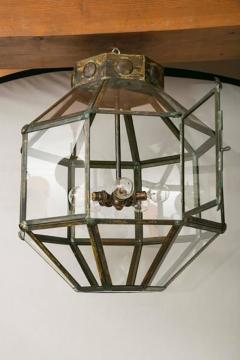 Italian Antiqued Brass Lantern Multiples Available - 440896