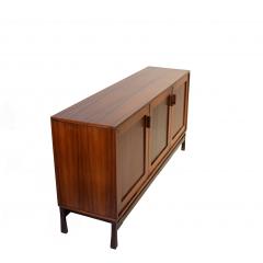 Italian Architect Design Rosewood Free standing Cabinet 1960s - 3603866