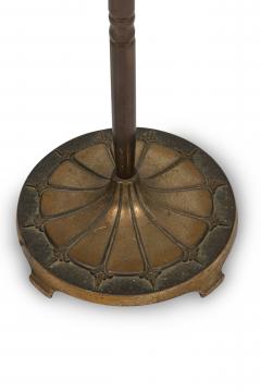 Italian Art Deco 3 Tier Torchiere Floor Lamp - 4661231
