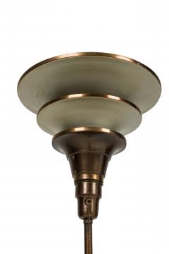 Italian Art Deco 3 Tier Torchiere Floor Lamp - 4661232