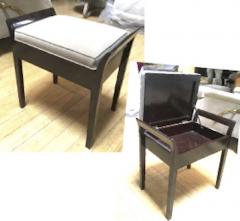 Italian Art Deco Charming Bench with a Folding Hidden Chest - 616957