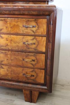 Italian Art Deco Chest of Drawers with Mirror Restored - 3276919