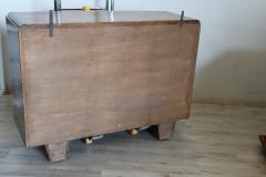 Italian Art Deco Chest of Drawers with Mirror Restored - 3276923