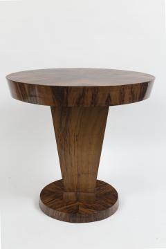 Italian Art Deco Circular Side Table - 2175402