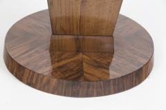 Italian Art Deco Circular Side Table - 2175436